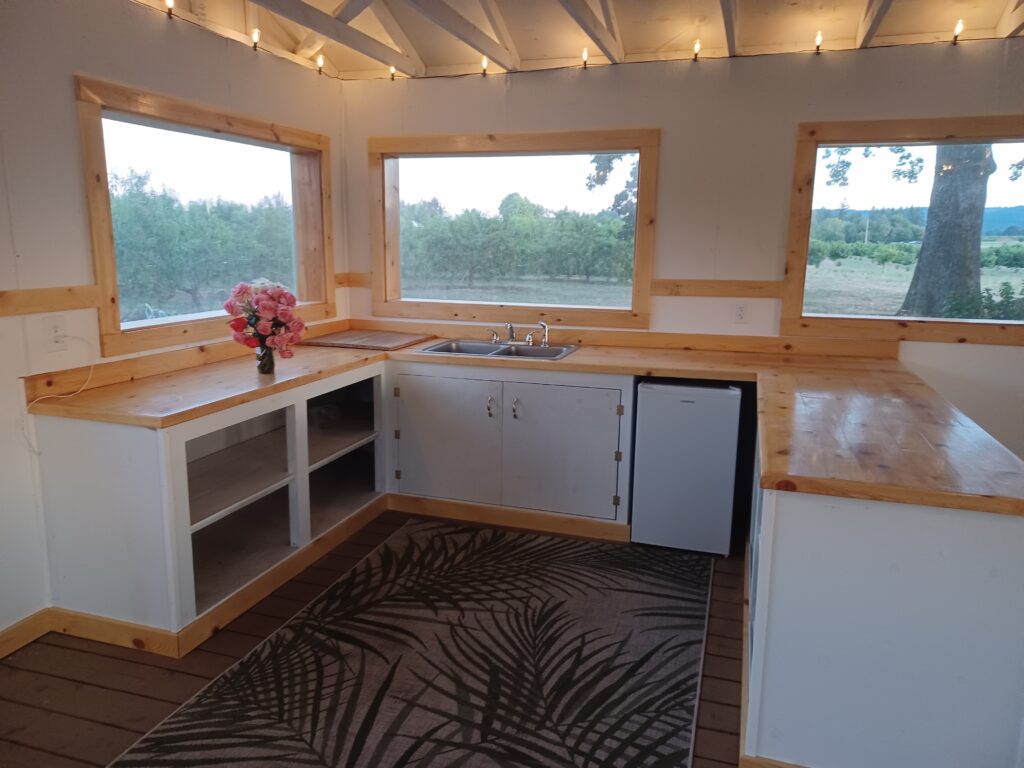 Private Events Pavilion at Bells Orchard, Beaverton, Oregon