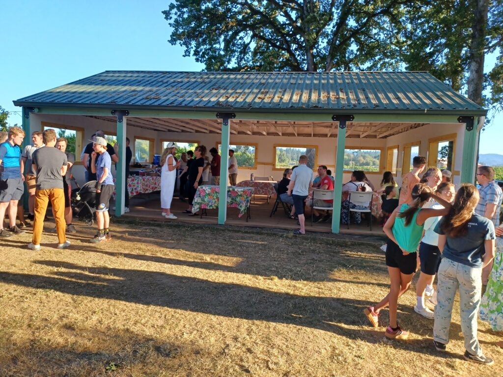Private Events Pavilion at Bells Orchard, Beaverton, Oregon